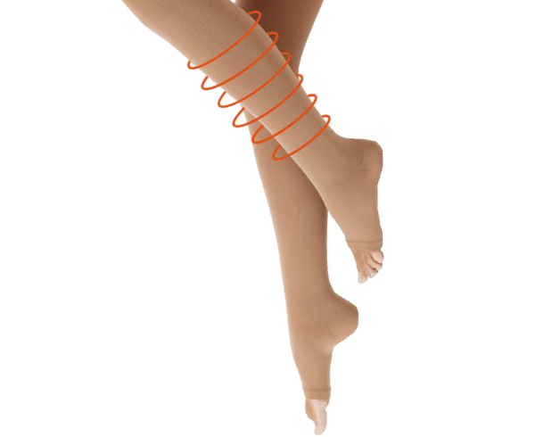 Chaussettes Qoton® Post-Op CL2 Radiante
