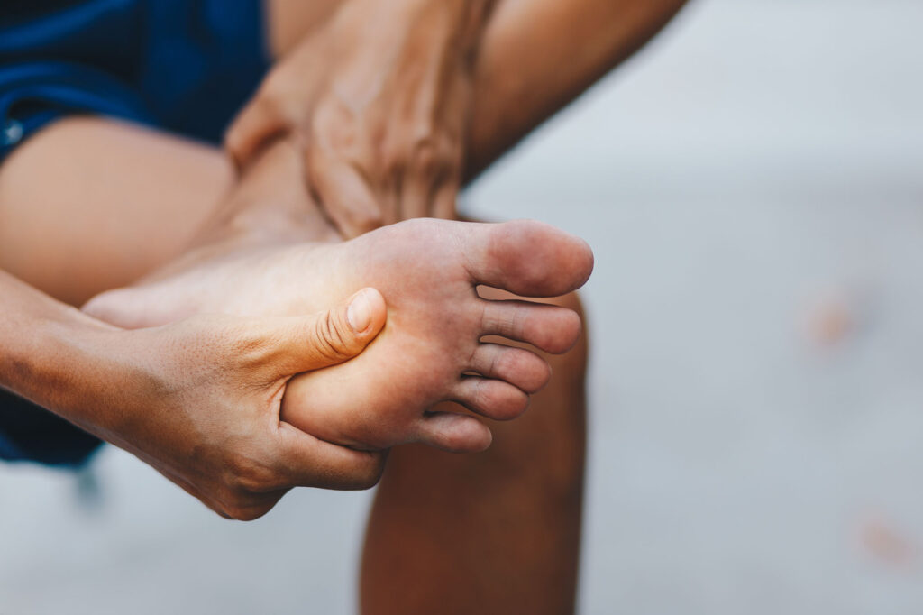 Douleurs d'avant pied et syndrome de Morton